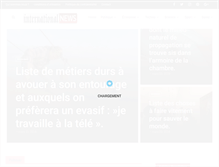 Tablet Screenshot of internationalnews.fr